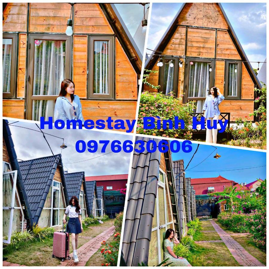 Bugalow Binh Huy Homestay Moc Chau Eksteriør billede