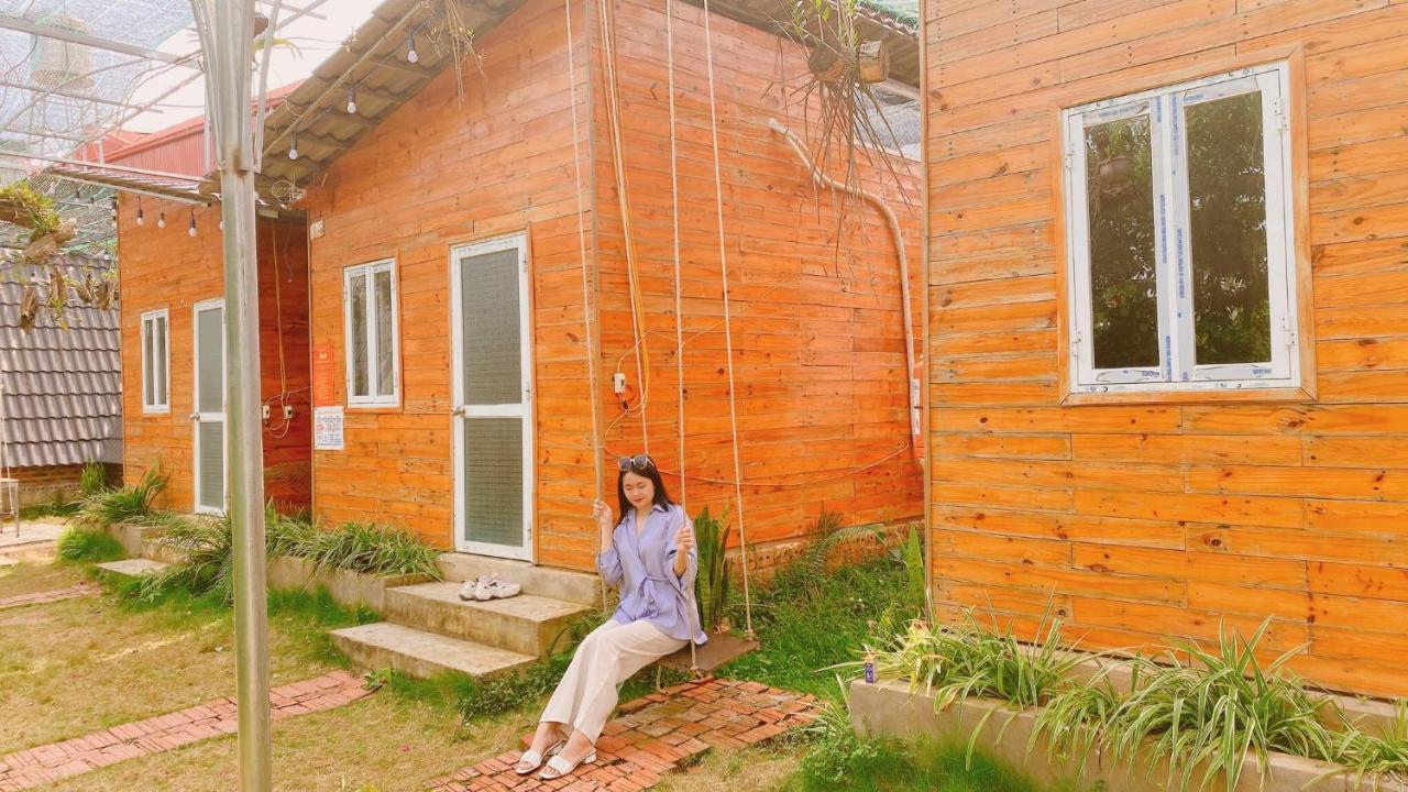 Bugalow Binh Huy Homestay Moc Chau Eksteriør billede