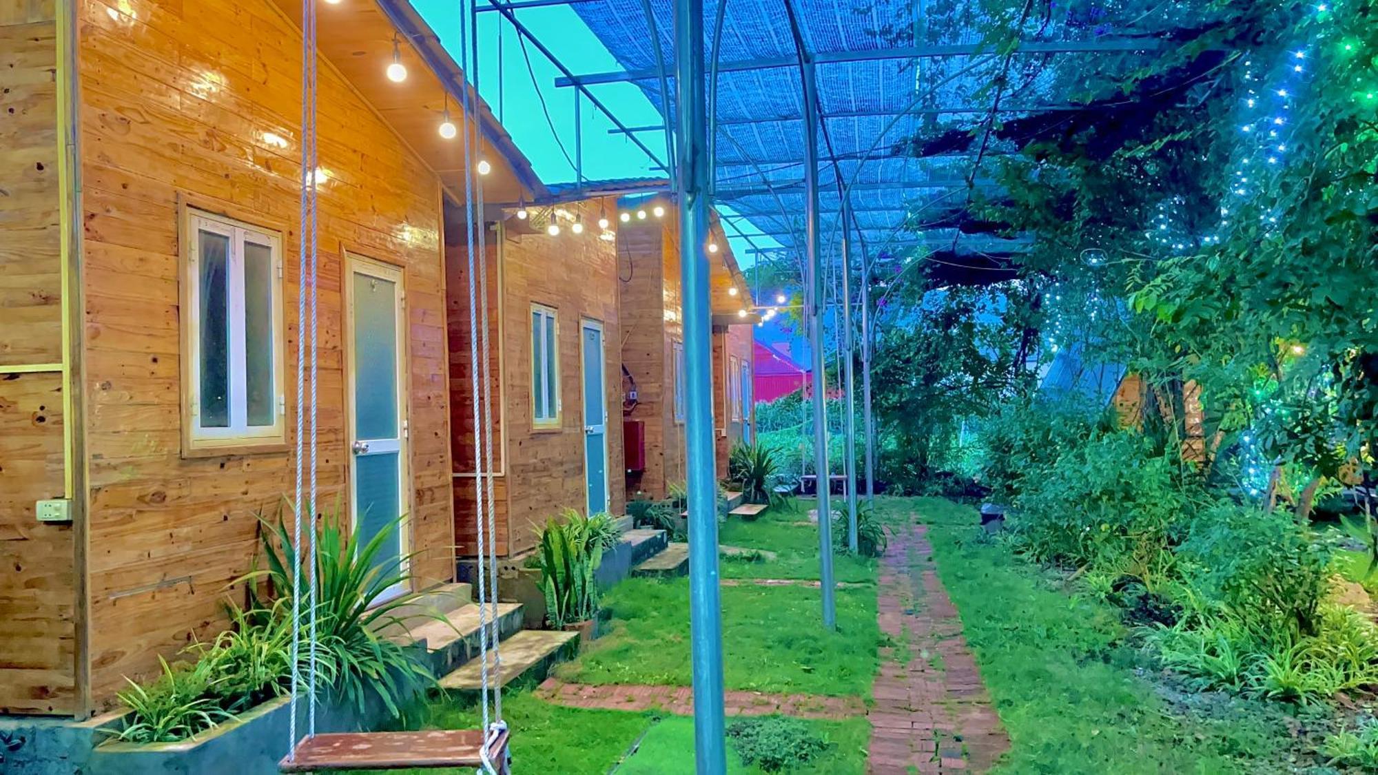 Bugalow Binh Huy Homestay Moc Chau Eksteriør billede
